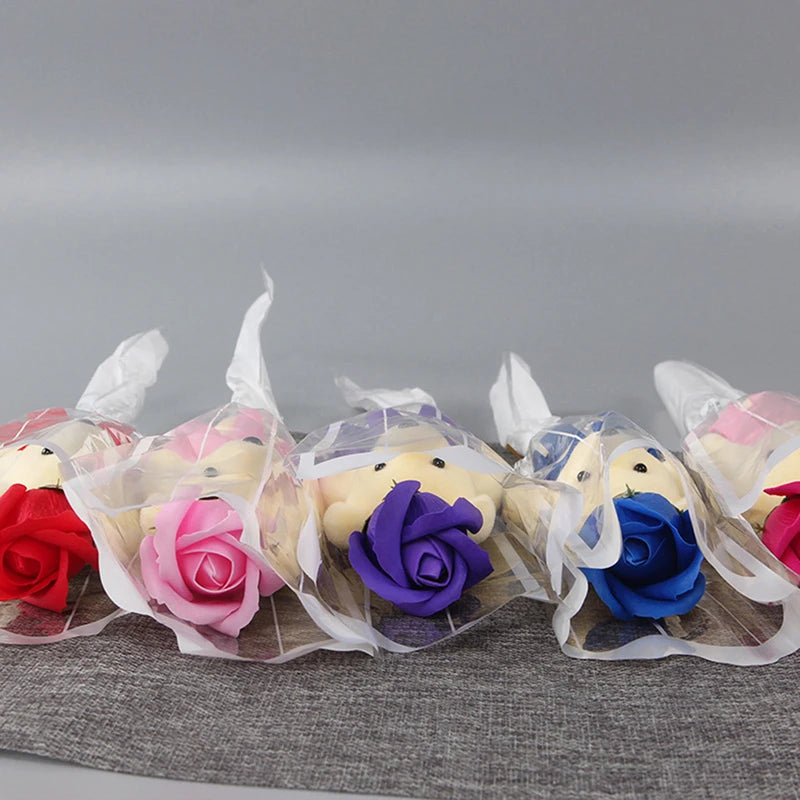 1-PC Teddy Rose Bouquet